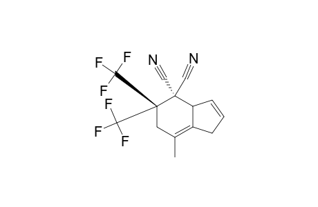 EXO-1,3A,5,6-TETRAHYDRO-7-METHYL-5,5-BIS-(TRIFLUOROMETHYL)-4H-INDENE-4,4-DICARBONITRILE