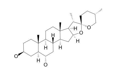 CHLOROGENIN=(25R)-5-ALPHA-SPIROSTAN-3-BETA,6-ALPHA-DIOL