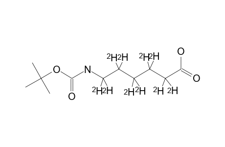 6-[N-(TERT.-BUTOXYCARBONYLAMINO)]-(D10)-CAPROIC-ACID