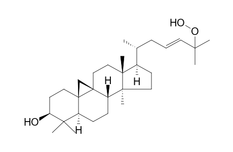 25-Hydroxy-peroxycycloart-23-en-3.beta.-ol