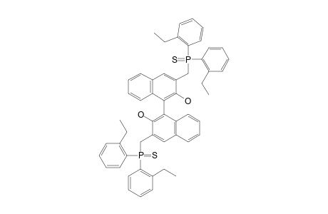 (S)-3,3'-BIS-[BIS-(2-ETHYLPHENYL)-PHOSPHINOTHIOYLMETHYL]-[1,1']-BINAPHTHALENYL-2,2'-DIOL