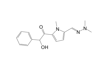 1-[5-[(E)-(dimethylhydrazinylidene)methyl]-1-methyl-2-pyrrolyl]-2-hydroxy-2-phenylethanone