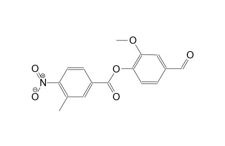 4-formyl-2-methoxyphenyl 3-methyl-4-nitrobenzoate