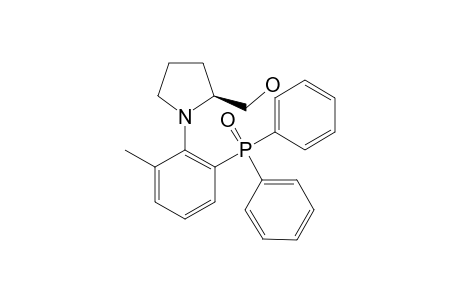 (S)-1-[2'-(DIPHENYLPHOSPHINYL)-6'-METHYLPHENYL]-2-(HYDROXYMETHYL)-PYRROLIDINE