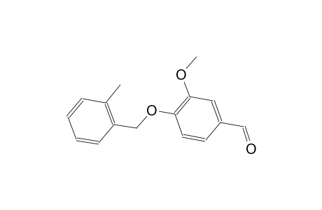 Benzaldehyde, 3-methoxy-4-[(2-methylphenyl)methoxy]-