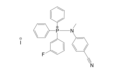 N-METHYL-N-(PARA-CYANOPHENYL)-IMINO-META-FLUOROPHENYLDIPHENYLPHOSPHONIUM-IODIDE