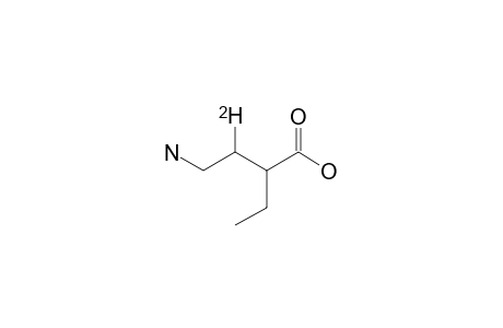 3-[(2)-H]-4-AMINO-2-ETHYL-BUTYRIC-ACID