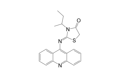 2-(ACRIDIN-9'-YL)-IMINO-3-SEC.-BUTYL-1,3-THIAZOLIDIN-4-ONE