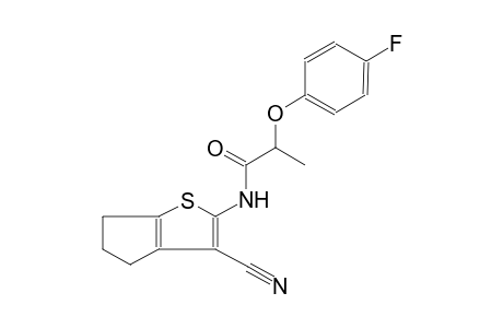 propanamide, N-(3-cyano-5,6-dihydro-4H-cyclopenta[b]thien-2-yl)-2-(4-fluorophenoxy)-