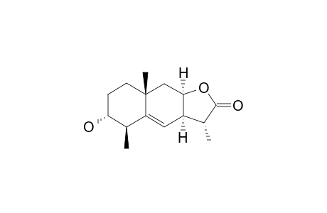 3-ALPHA-HYDROXY-11-BETA-H-EUDESM-5-EN-8-BETA,12-OLIDE