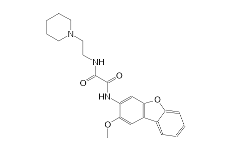 ethanediamide, N~1~-(2-methoxydibenzo[b,d]furan-3-yl)-N~2~-[2-(1-piperidinyl)ethyl]-