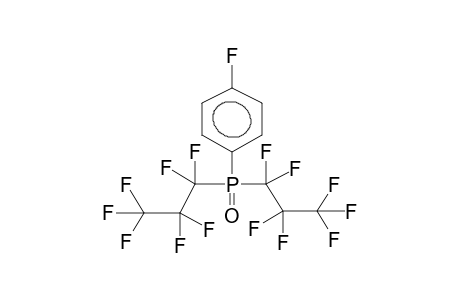 BIS(HEPTAFLUOROPROPYL)(4-FLUOROPHENYL)PHOSPHINOXIDE