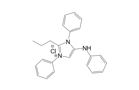 2-Propyl-1,3-diphenyl-4-(phenylamino)-1,3-diazolium chloride