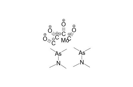 Molybdenum bis(N-dimethylarsanyl-N-methyl-methanamine)tetracarbonyl