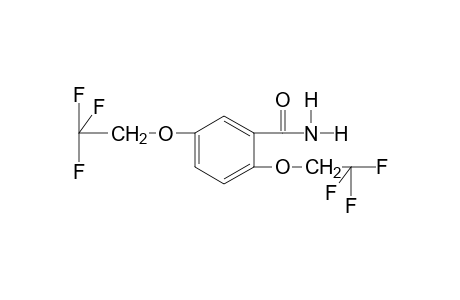 2,5-BIS(2,2,2-TRIFLUOROETHOXY)BENZAMIDE