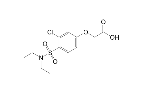 [3-chloro-4-(diethylsulfamoyl)phenoxy]acetic acid