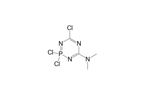 2,2,4-Trichloro-6-dimethylamino-1,3,5,2lambda5-triazaphosphorine