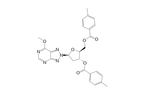 7-METHOXY-2-[2'-DEOXY-3',5'-DI-O-(PARA-TOLUOYL)-BETA-D-ERYTHRO-PENTOFURANOSYL]-2H-1,2,3-TRIAZOLO-[4,5-D]-PYRIMIDINE