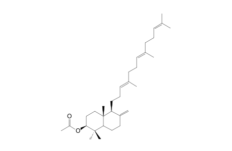 3-BETA-ACETOXYPOLYPODA-8(26),13,17,21-TETRAENE