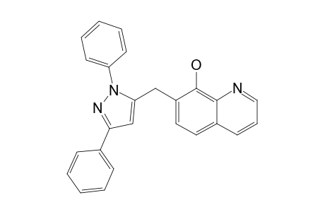 7-(2,5-DIPHENYL-2H-PYRAZOL-3-YL-METHYL)-QUINOLIN-8-OL