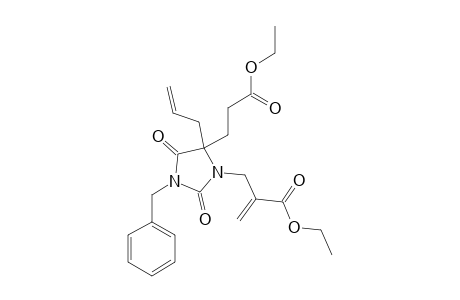 ETHYL-2-[[5-ALLYL-3-BENZYL-5-(3-ETHOXY-3-OXOPROPYL)-2,4-DIOXO-IMIDAZOLIDIN-1-YL]-METHYL]-ACRYLATE