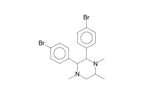 2,3-Bis(4-bromophenyl)-1,4,5-trimethylpiperazine