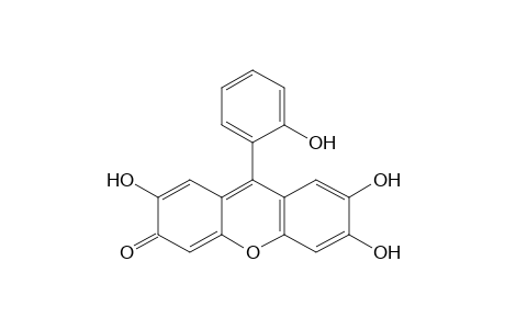 9-(o-HYDROXYPHENYL)-2,6,7-TRIHYDROXY-3H-XANTHEN-3-ONE