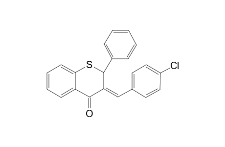 (3Z)-3-(4-chlorobenzylidene)-2-phenyl-thiochroman-4-one