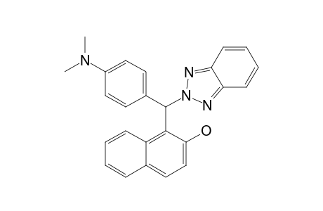 1-[ALPHA-(2H-BENZOTRIAZOL-2-YL)]-[4-(DIMETHYLAMINO)-PHENYL]-METHYL]-2-NAPHTHOL