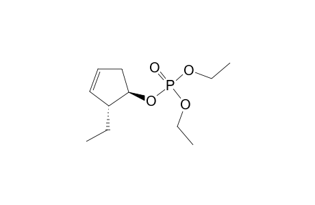 (1R,2R)-PHOSPHORIC-ACID-DIETHYLESTER-2-ETHYL-CYCLOPENT-3-ENYLESTER