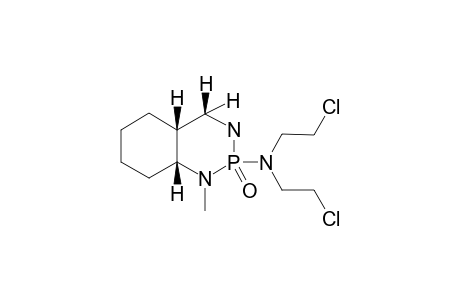 RAC-(2R,4AR,8AR)-2-[BIS-(2-CHLOROETHYL)-AMINO]-1-METHYL-1,2,3,4,4A,5,6,7,8,8A-DECAHYDRO-1,3,2-BENZODIAZAPHOSPHINE-2-OXIDE