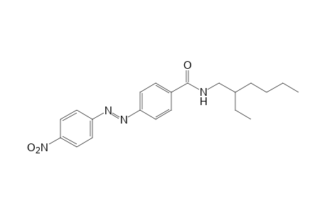 N-(2-ETHYLHEXYL)-p-[(p-NITROPHENYL)AZO]BENZAMIDE