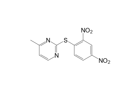 2-[(2,4-dinitrophenyl)thio]-4-methylpyrimidine