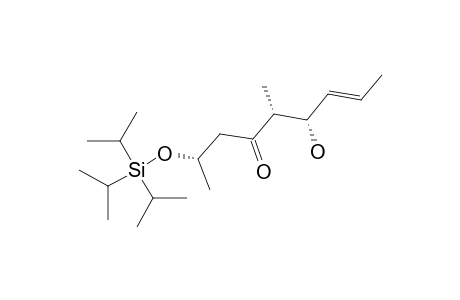 (2S,5S,6S)-2-TRIISOPROPYLSILYLOXY-5-METHYL-6-HYDROXY-7-NONEN-4-ONE