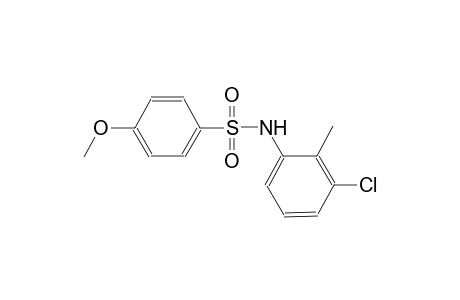 N-(3-chloro-2-methylphenyl)-4-methoxybenzenesulfonamide