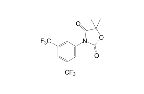 5,5-DIMETHYL-3-(alpha,alpha,alpha,alpha',alpha',alpha'-HEXAFLUORO-3,5-XYLYL)-2,4-OXAZOLIDINEDIONE