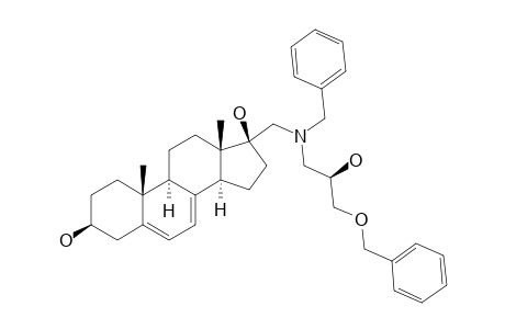 17A-[N-BENZYL-N-[3-BENZYLOXY-(2-R)-2-HYDROXYPROPYL]-AMINOMETHYL]-ANDROSTA-5,7-DIEN-3B,17B-DIOL