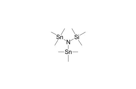 (TRIMETHYLSILYL)-BIS-(TRIMETHYLSTANNYL)-AMINE