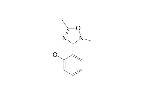 N=C(ME)O-N(ME)-C(H)(ORTHO-C6H4OH)