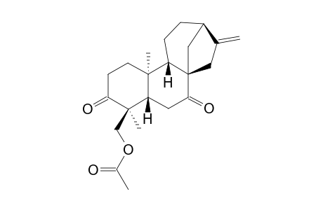 ENT-18-ACETOXY-KAUR-16-ENE-3,7-DIONE