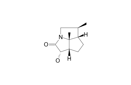 REL-(1R,3S,5R,5AR,7AR,7BS)-OCTAHYDRO-1-HYDROXY-5,7B-DIMETHYL-2H-CYCLOPENTA-[GH]-PYRROLIZIN-2-ONE