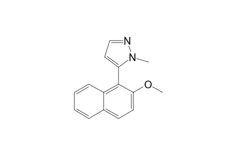 1-METHYL-5-(2'-METHOXY-1'-NAPHTHYL)-PYRAZOLE