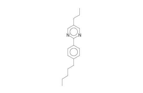 2-(4-amylphenyl)-5-propyl-pyrimidine