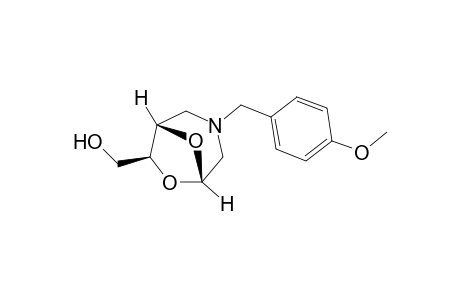 [(1S,5S,7S)-3-p-anisyl-6,8-dioxa-3-azabicyclo[3.2.1]octan-7-yl]methanol