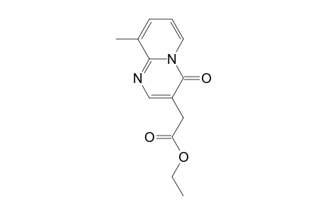 4H-Pyrido[1,2-a]pyrimidine-3-acetic acid, 9-methyl-4-oxo-, ethyl ester