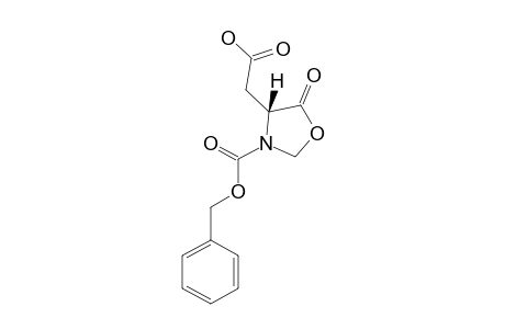 (4R)-3-BENZYLOXYCARBONYL-5-OXOOXAZOLIDINE-4-ACETIC-ACID