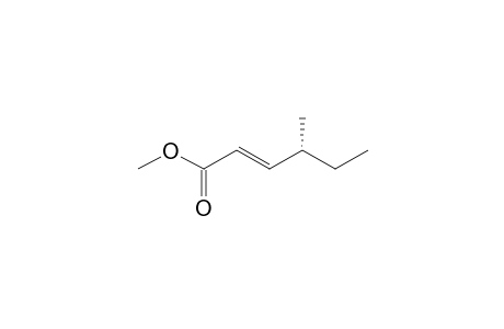 METHYL-(2S,4E)-METHYLHEX-2-ENOATE