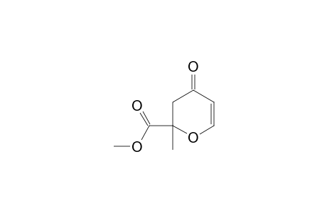 4-keto-2-methyl-3H-pyran-2-carboxylic acid methyl ester