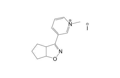 3-(1-METHYL-PYRIDIN-3-YL)-4,5,6,6A-TETRAHYDRO-3AH-CYCLOPENTA-[D]-ISOXAZOLE-IODIDE