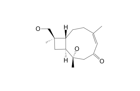 HUMIFUSANE-B;(1R,8S,9S,11R)-5(Z)-ENE-6-CARBONYL-8,12-DIHYDROXYL-CARYOPHLLANE